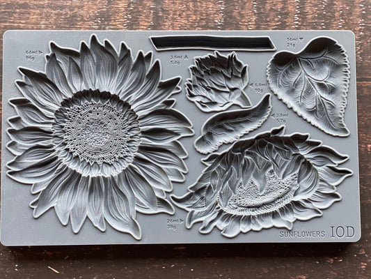 Sunflowers | IOD Decor Mould