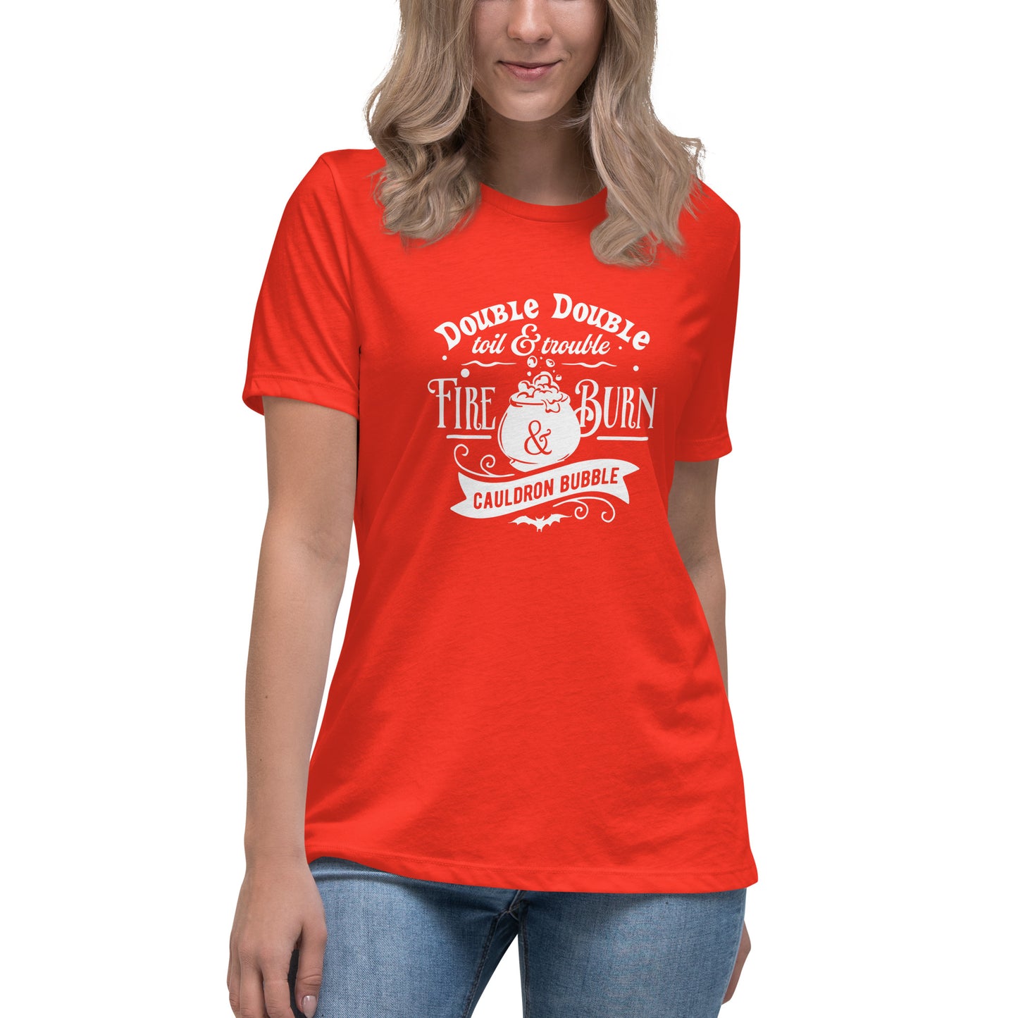 Double Double Toil and Trouble Women's Relaxed T-Shirt