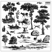 Rural Scenes | IOD Decor Stamp