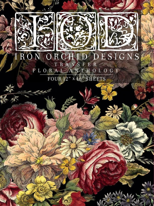 Floral Anthology Decor Transfer | IOD