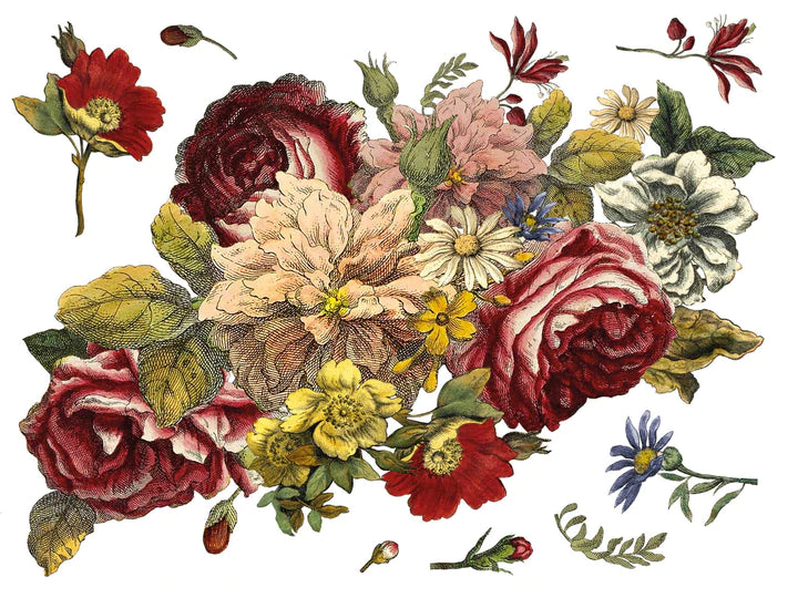 Floral Anthology Decor Transfer | IOD