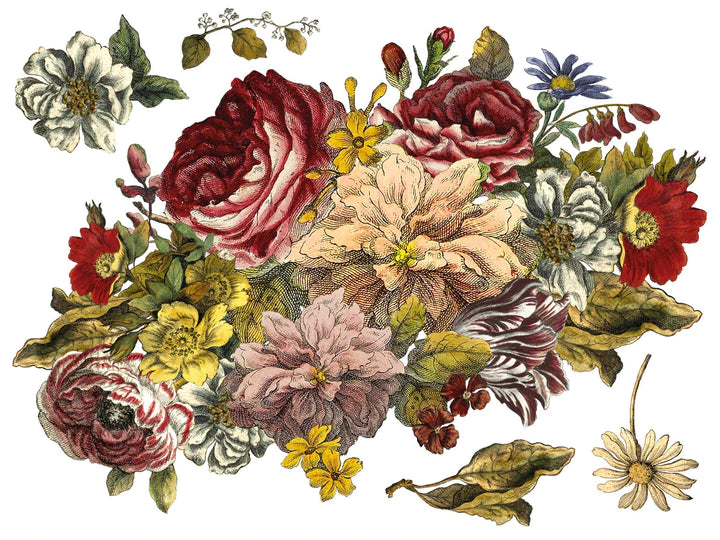Floral Anthology Decor Transfer | IOD
