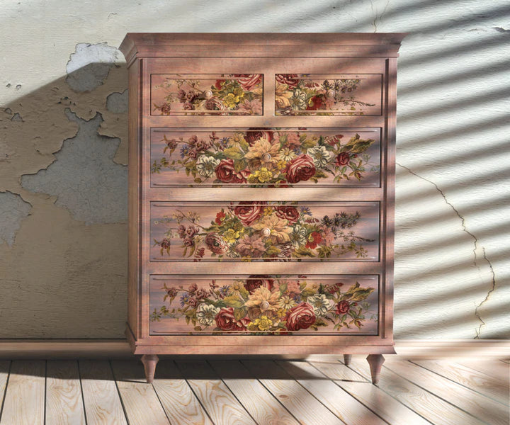 Floral Anthology Decor Transfer | IOD