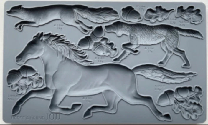 Horse & Hound | IOD Decor Mould