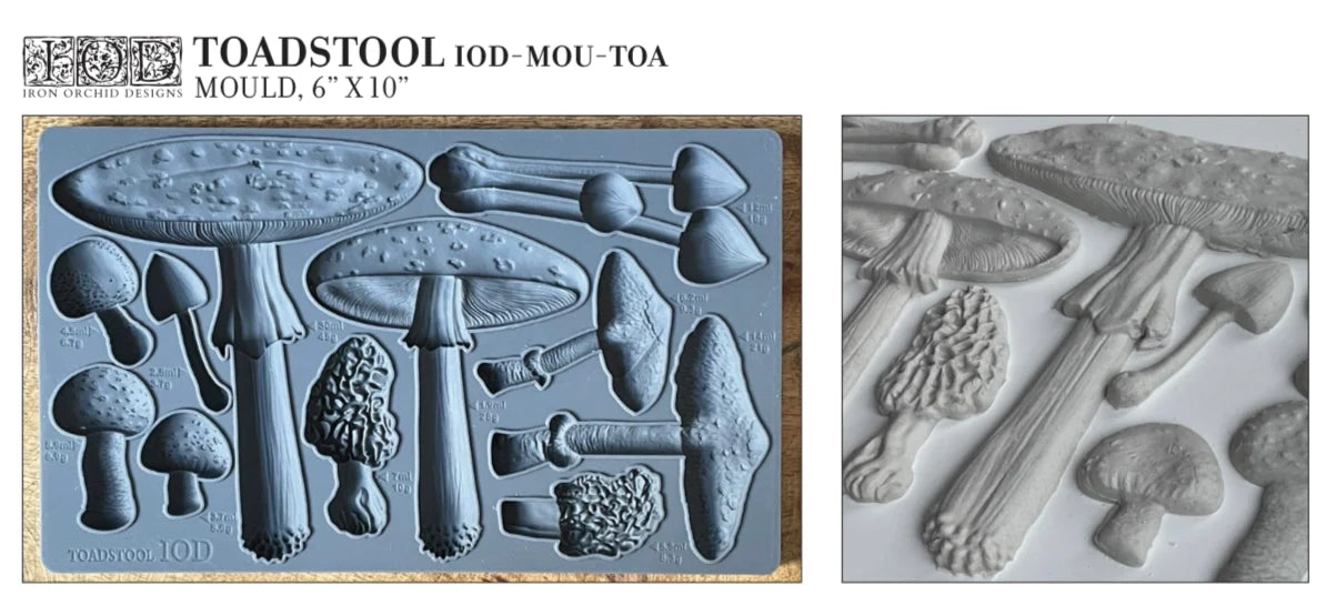 Toadstool | IOD Decor Mould