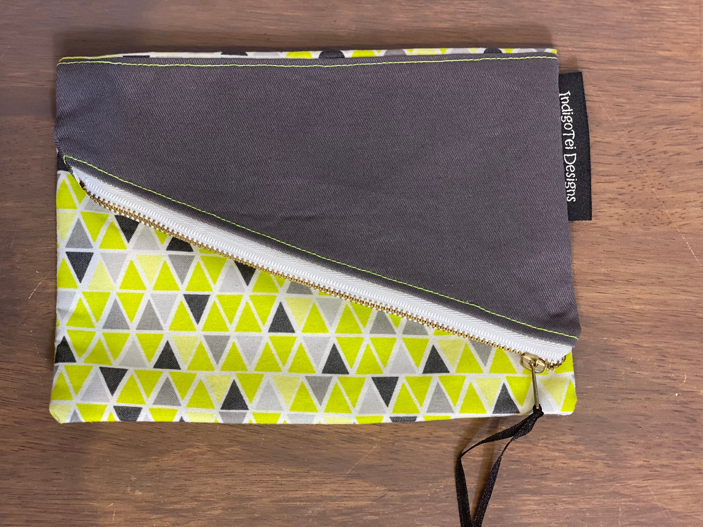 Angled Folded Clutch Purses
