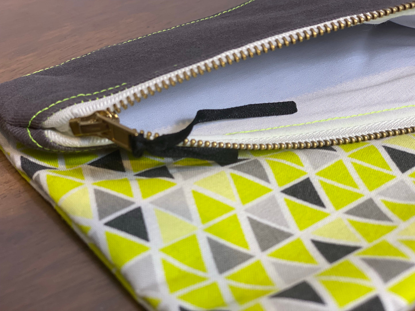 Angled Folded Clutch Purses