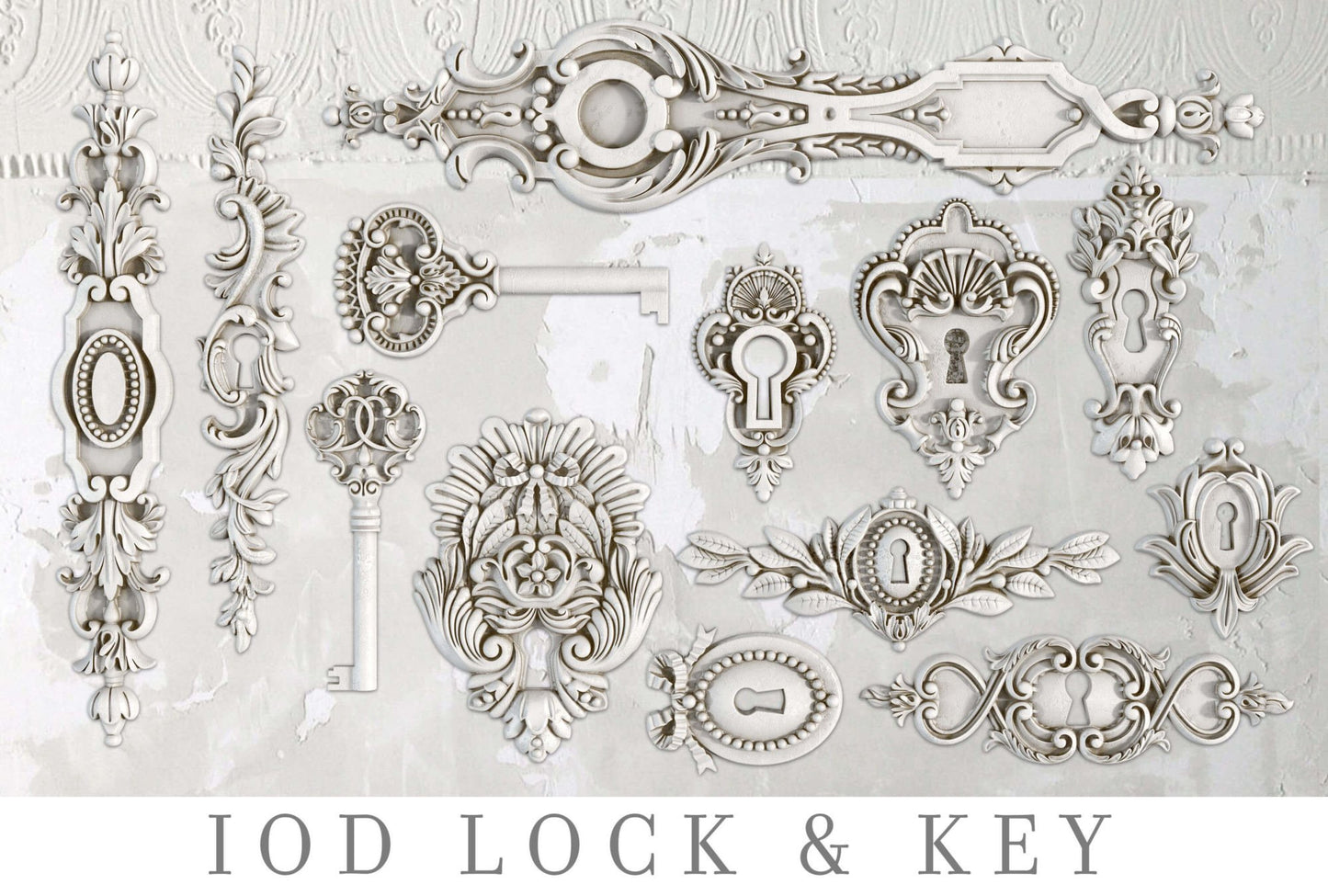 Lock & Key | IOD Decor Mould