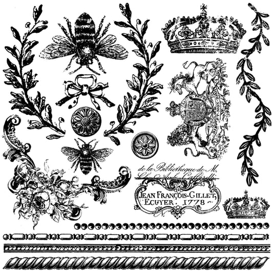 Queen Bee | IOD Decor Stamp