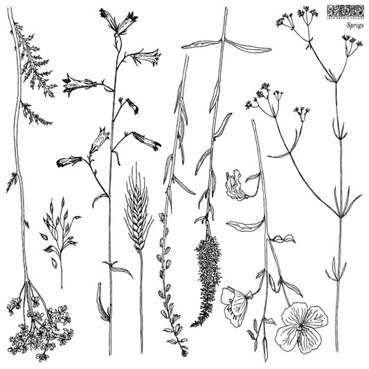 Sprigs | IOD Decor Stamp