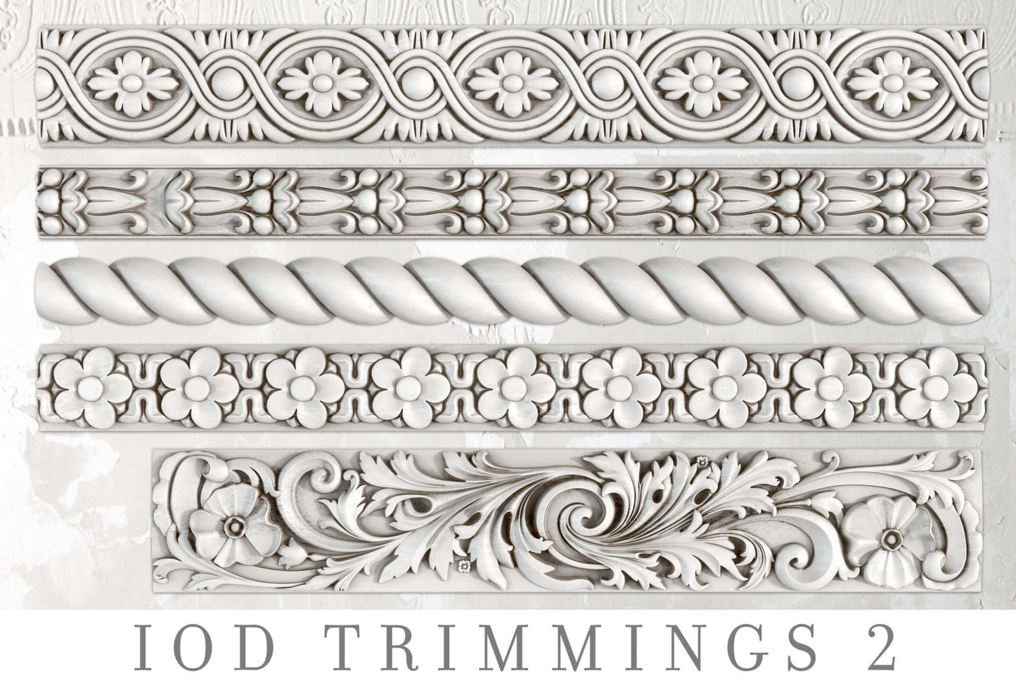 Trimmings 2 | IOD Decor Mould