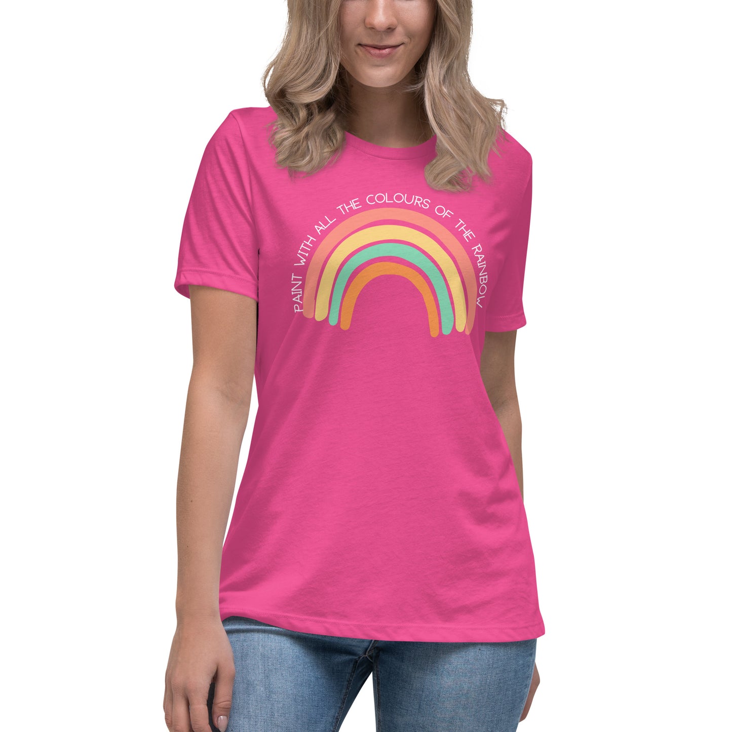 Rainbow Women's Relaxed T-Shirt