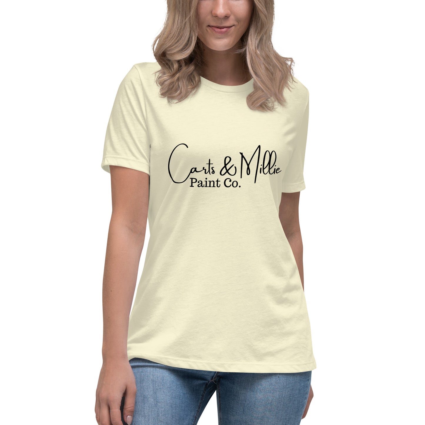Carts & Millie Paint Co. Women's Relaxed T-Shirt