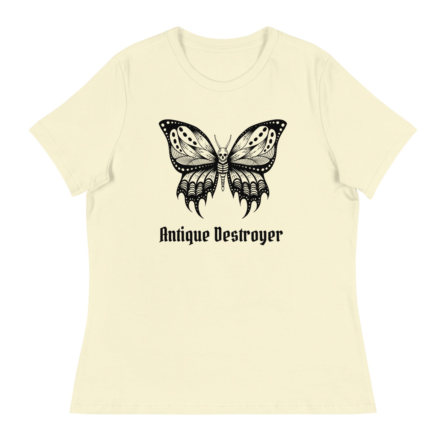 Antique Destroyer (black print) Women's Relaxed T-Shirt
