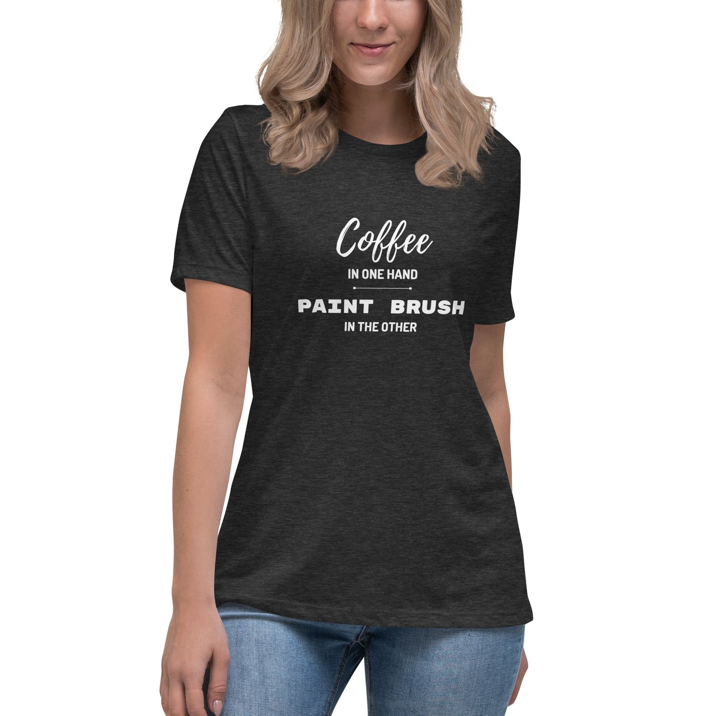 Coffee and Brush Women's Relaxed T-Shirt