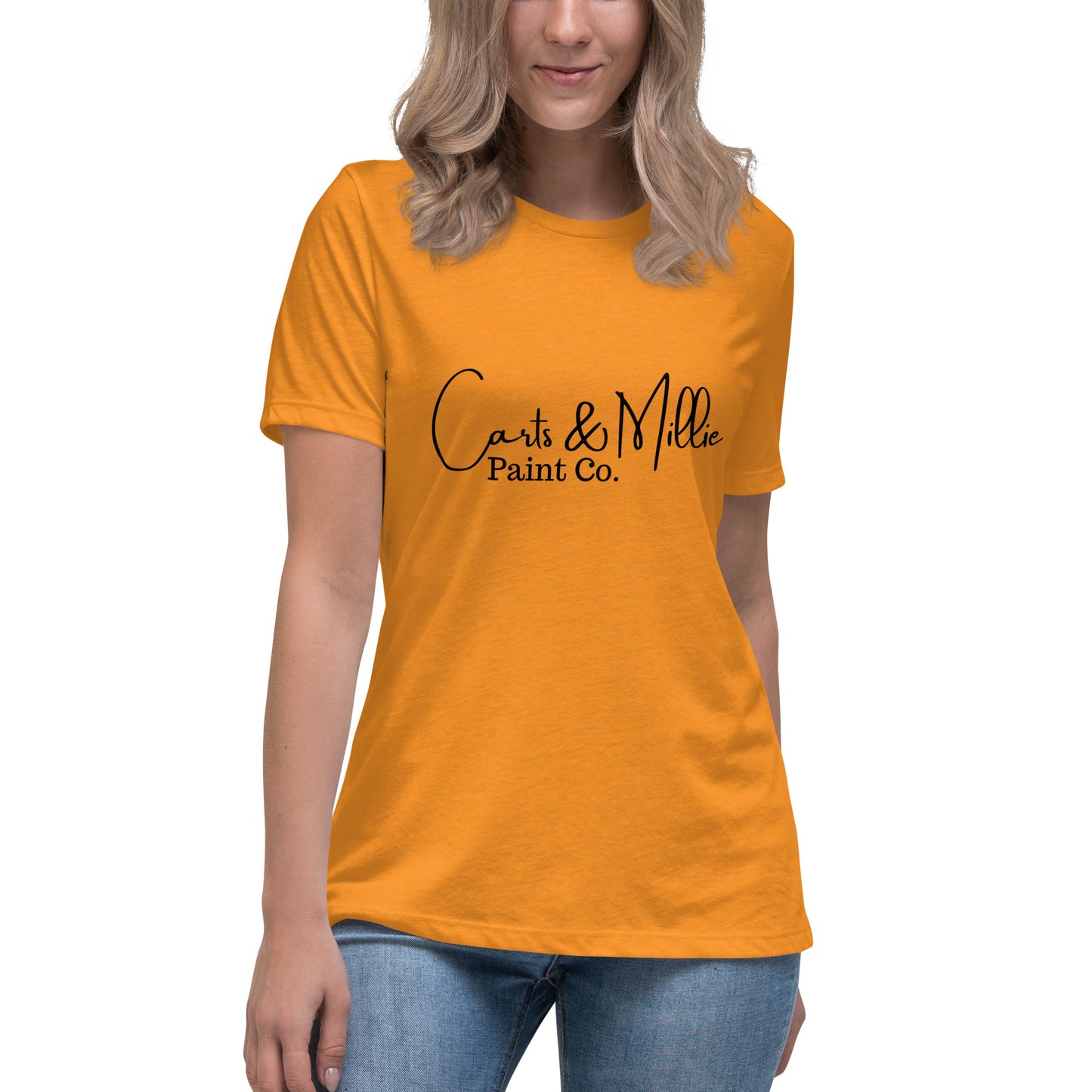 Carts & Millie Paint Co. Women's Relaxed T-Shirt