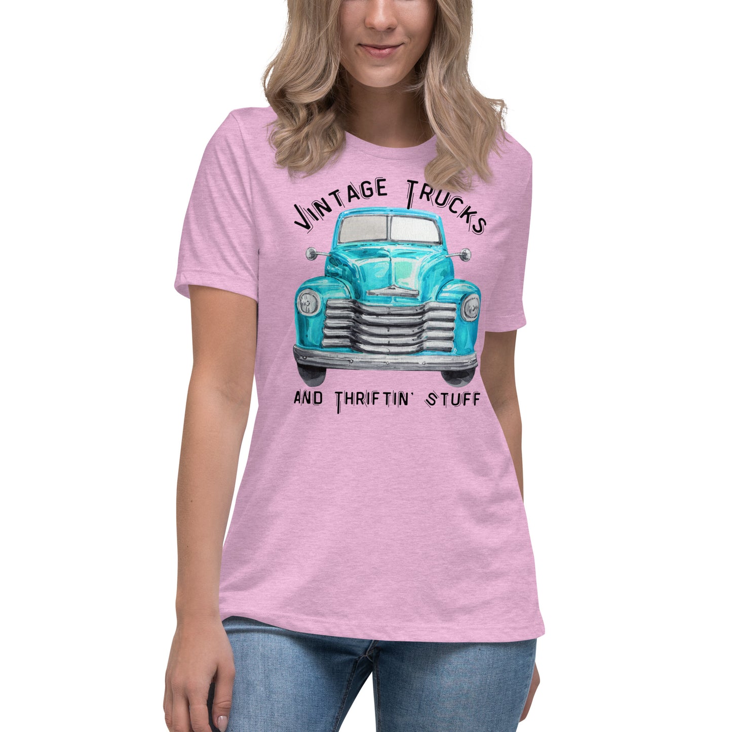 Vintage Trucks Women's Relaxed T-Shirt