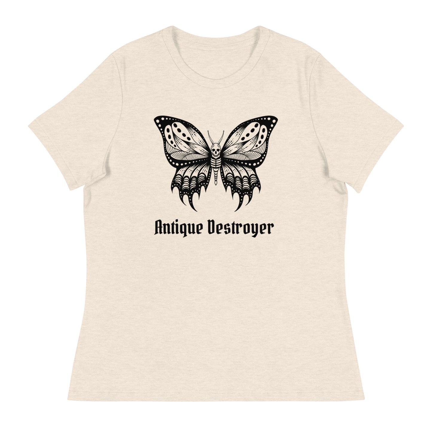 Antique Destroyer (black print) Women's Relaxed T-Shirt