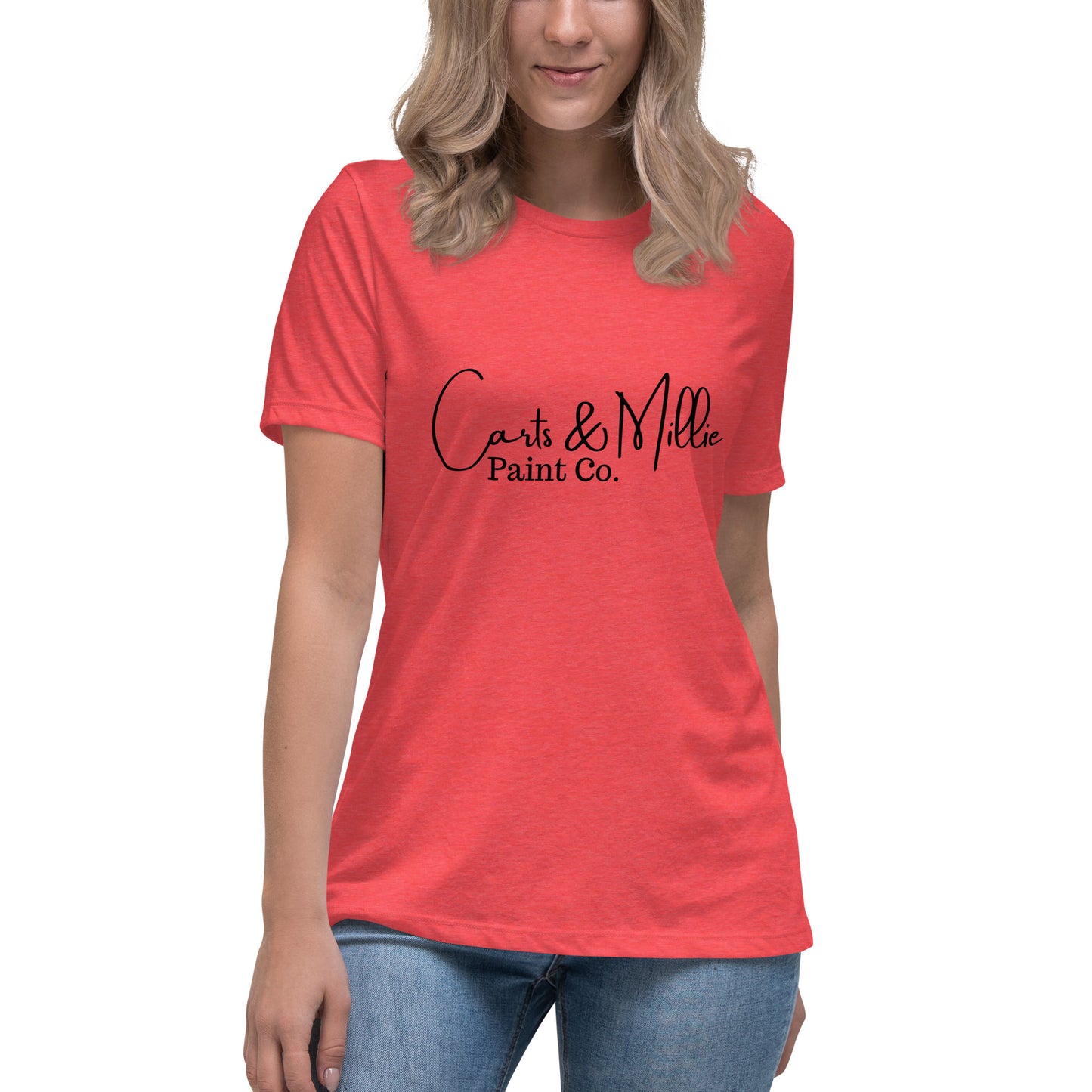 Carts & Millie Paint Co. Women's Relaxed T-Shirt