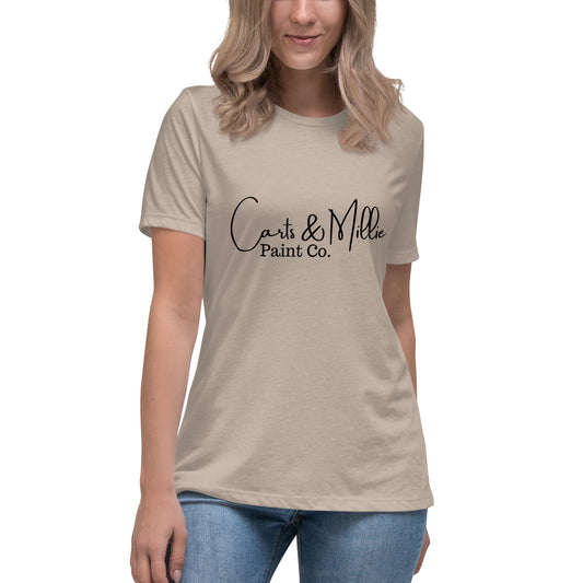 Carts & Millie Paint Co. Women's Relaxed T-Shirt