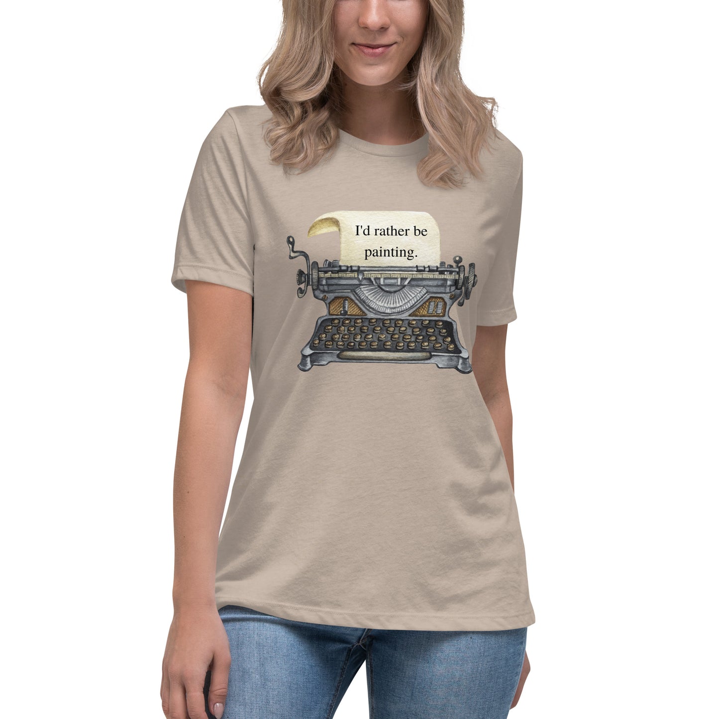 Typewriter Women's Relaxed T-Shirt