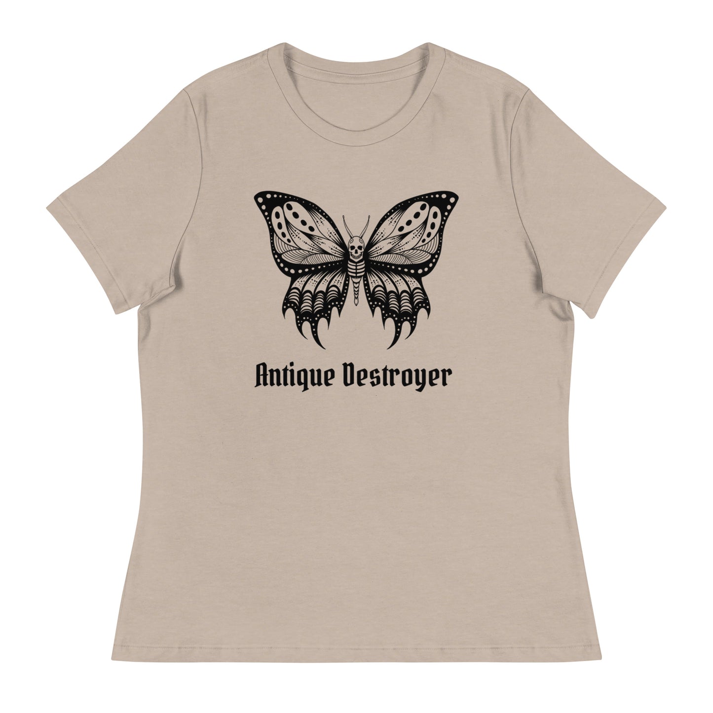 Antique Destroyer (black print) Women's Relaxed T-Shirt