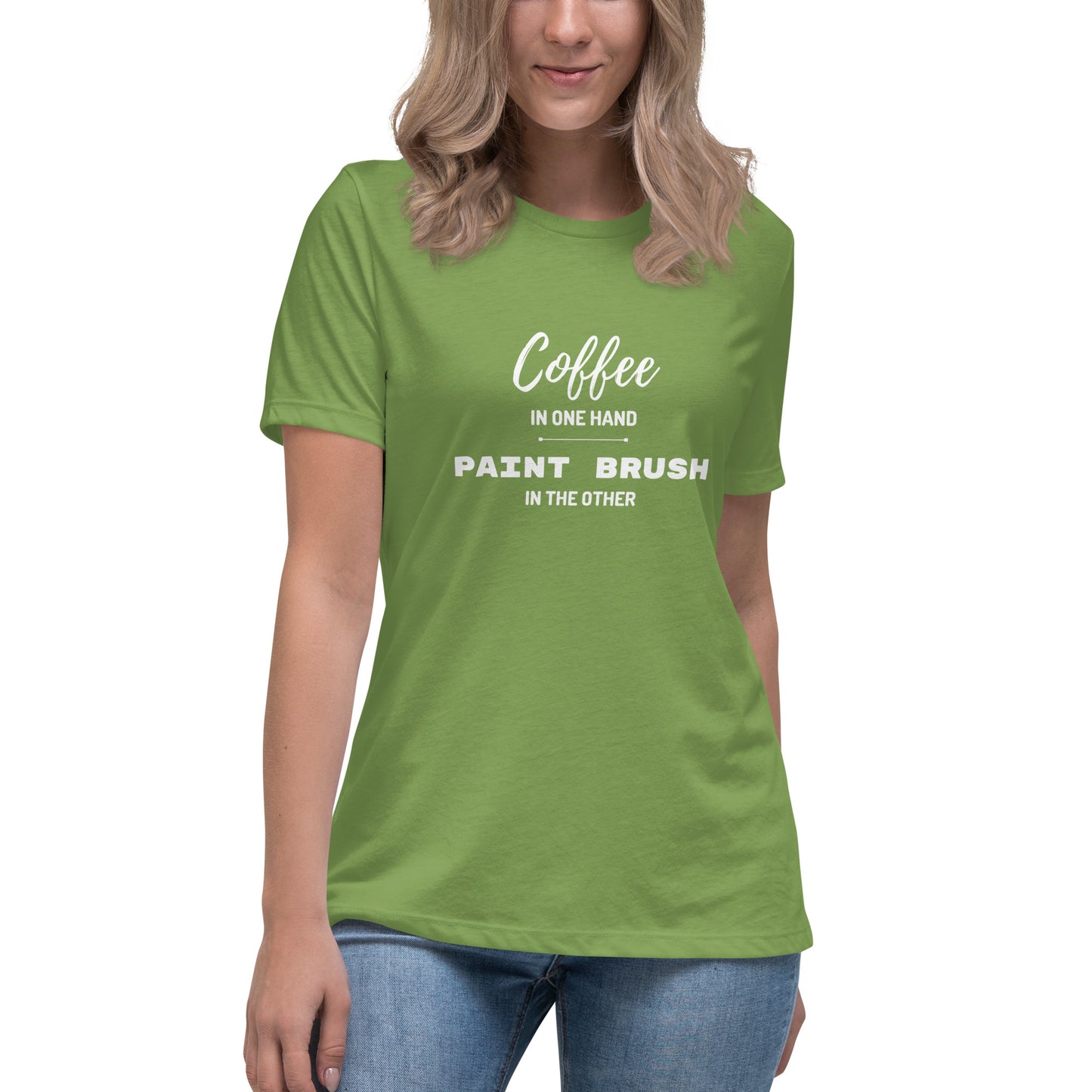 Coffee and Brush Women's Relaxed T-Shirt