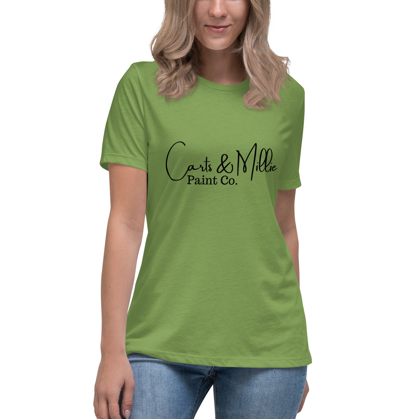 Carts & Millie Paint Co. Women's Relaxed T-Shirt