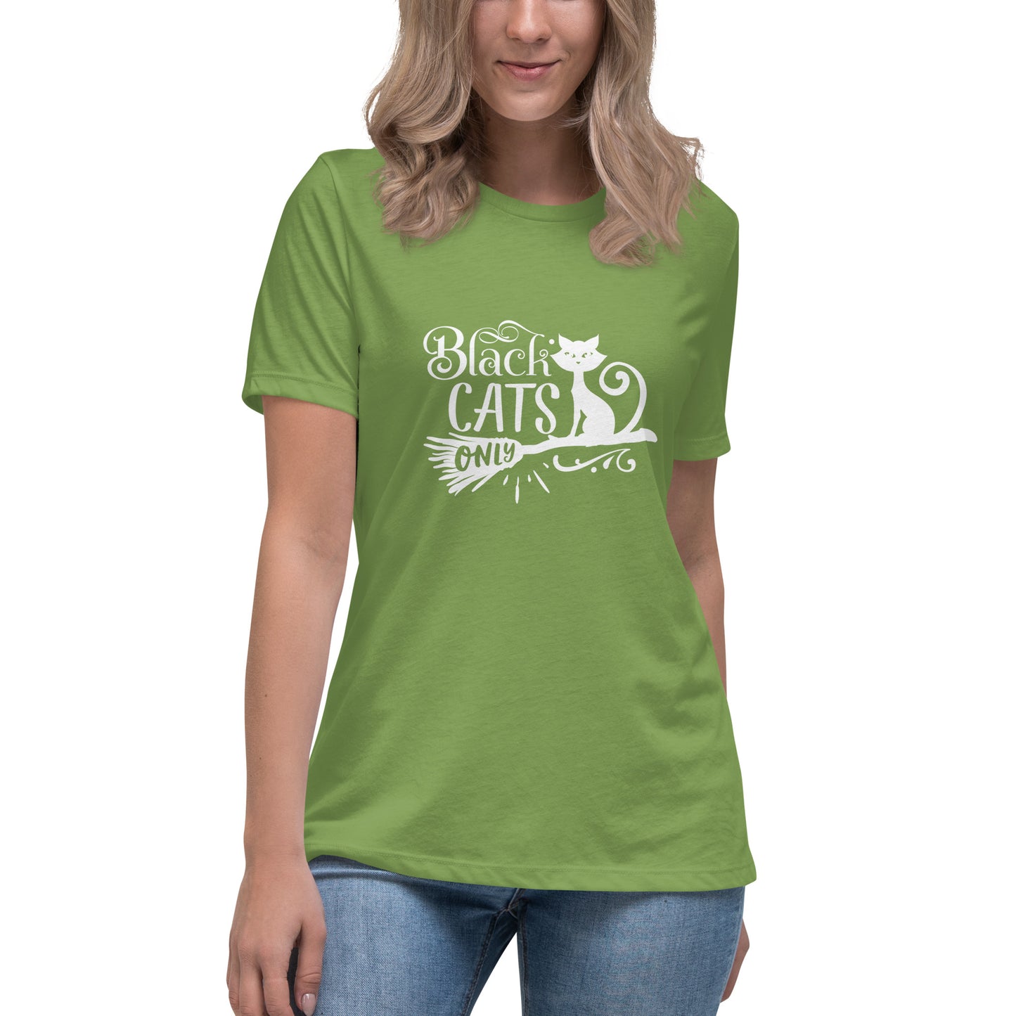 Black Cats Only Women's Relaxed T-Shirt