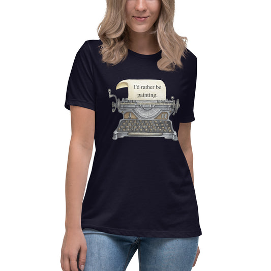 Typewriter Women's Relaxed T-Shirt