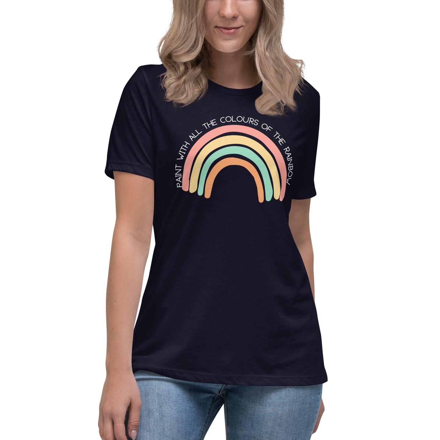Rainbow Women's Relaxed T-Shirt