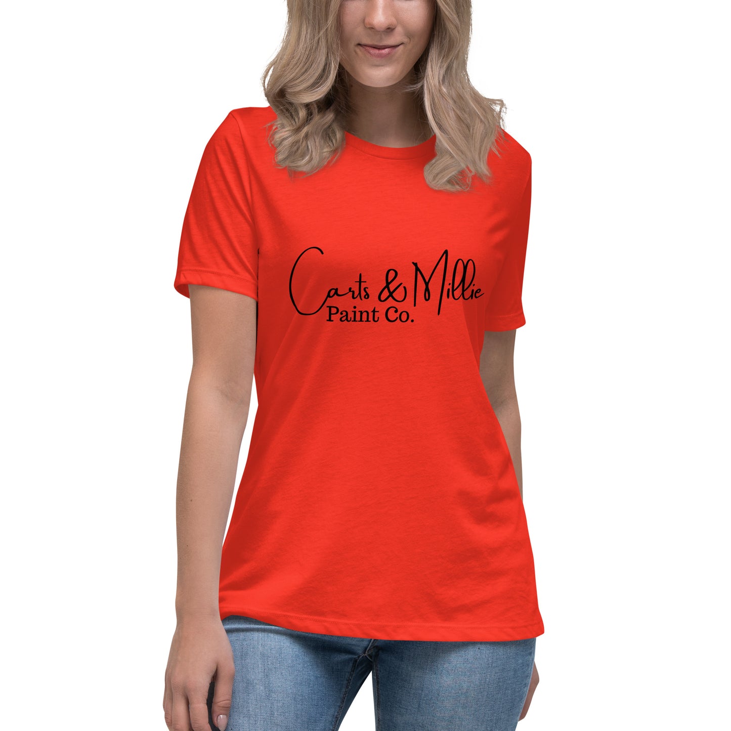 Carts & Millie Paint Co. Women's Relaxed T-Shirt