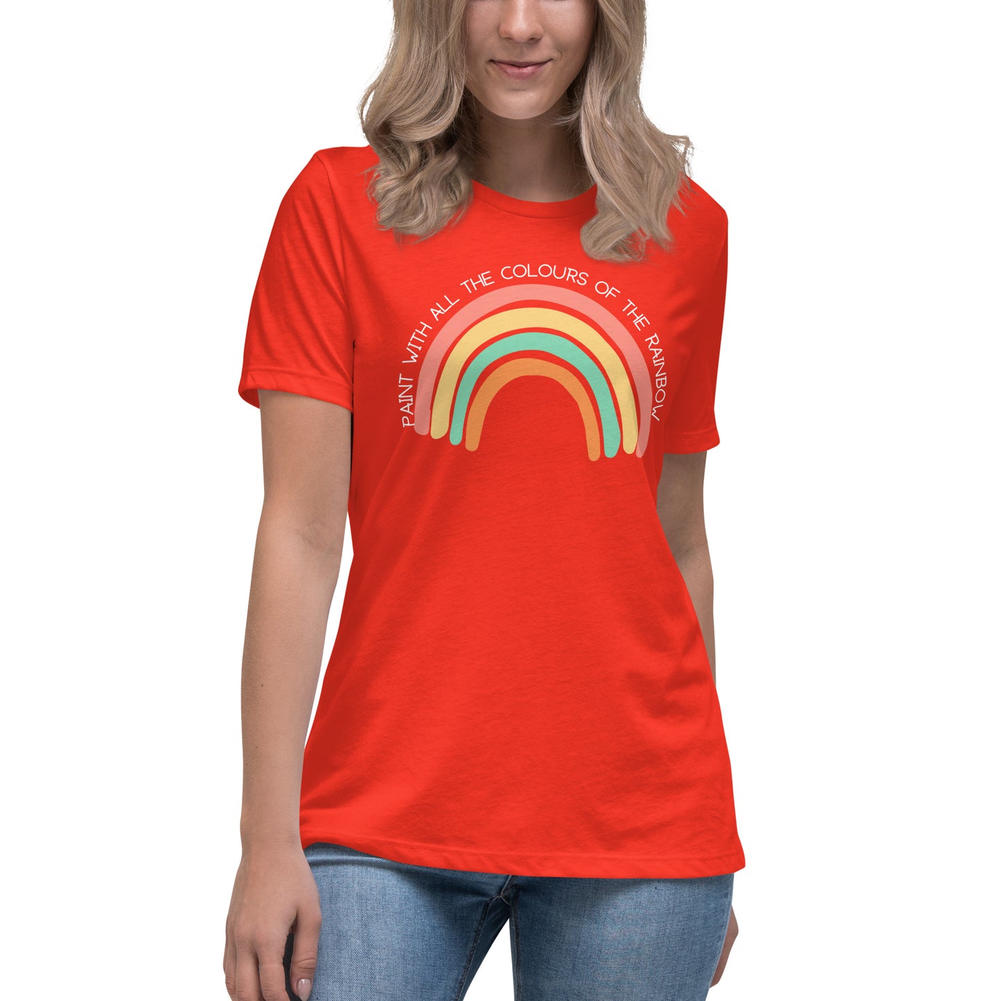 Rainbow Women's Relaxed T-Shirt