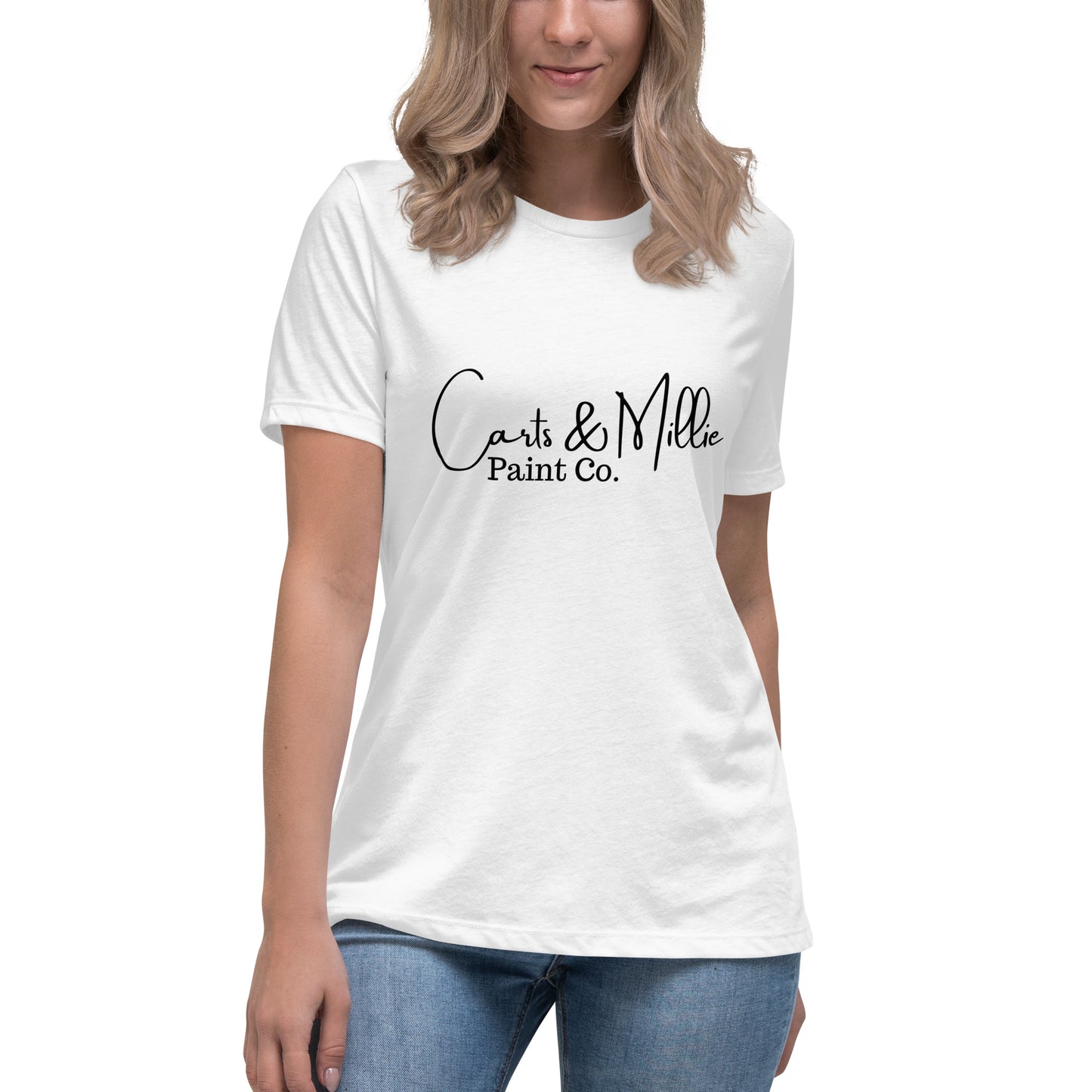 Carts & Millie Paint Co. Women's Relaxed T-Shirt