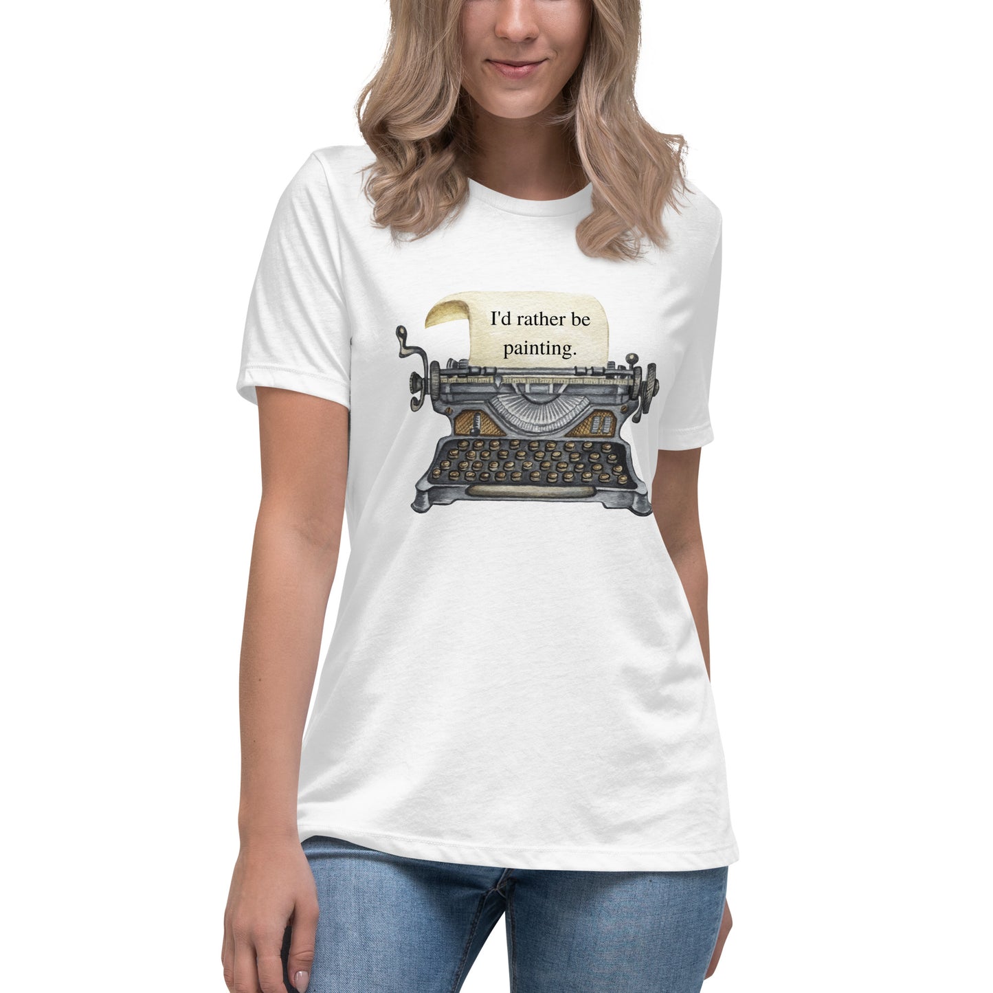 Typewriter Women's Relaxed T-Shirt