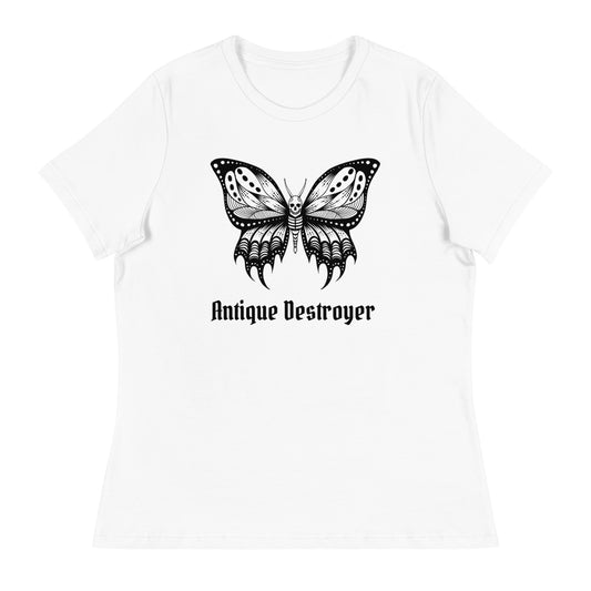 Antique Destroyer (black print) Women's Relaxed T-Shirt